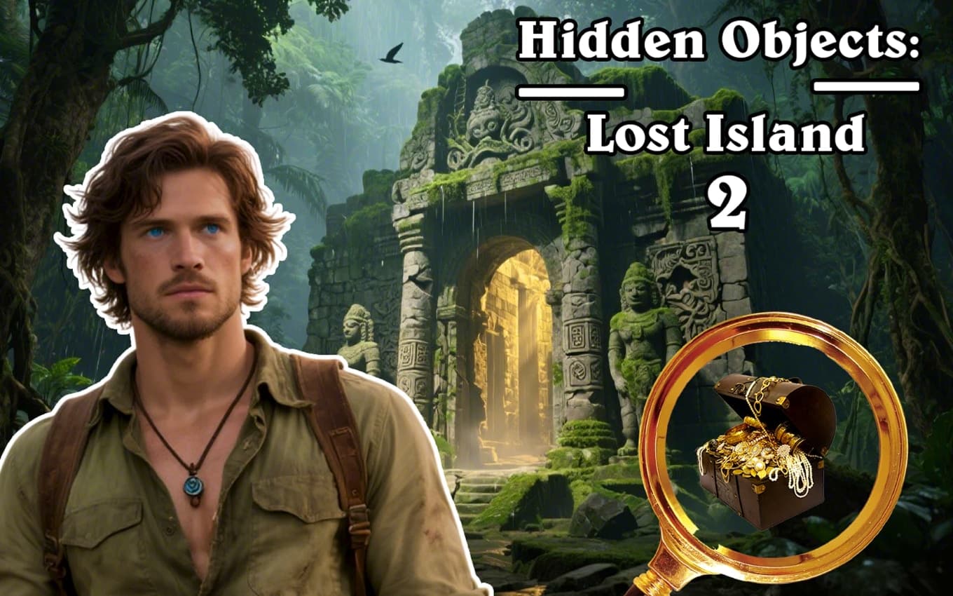 Hidden Objects Lost Island 2 - Screenshot 1
