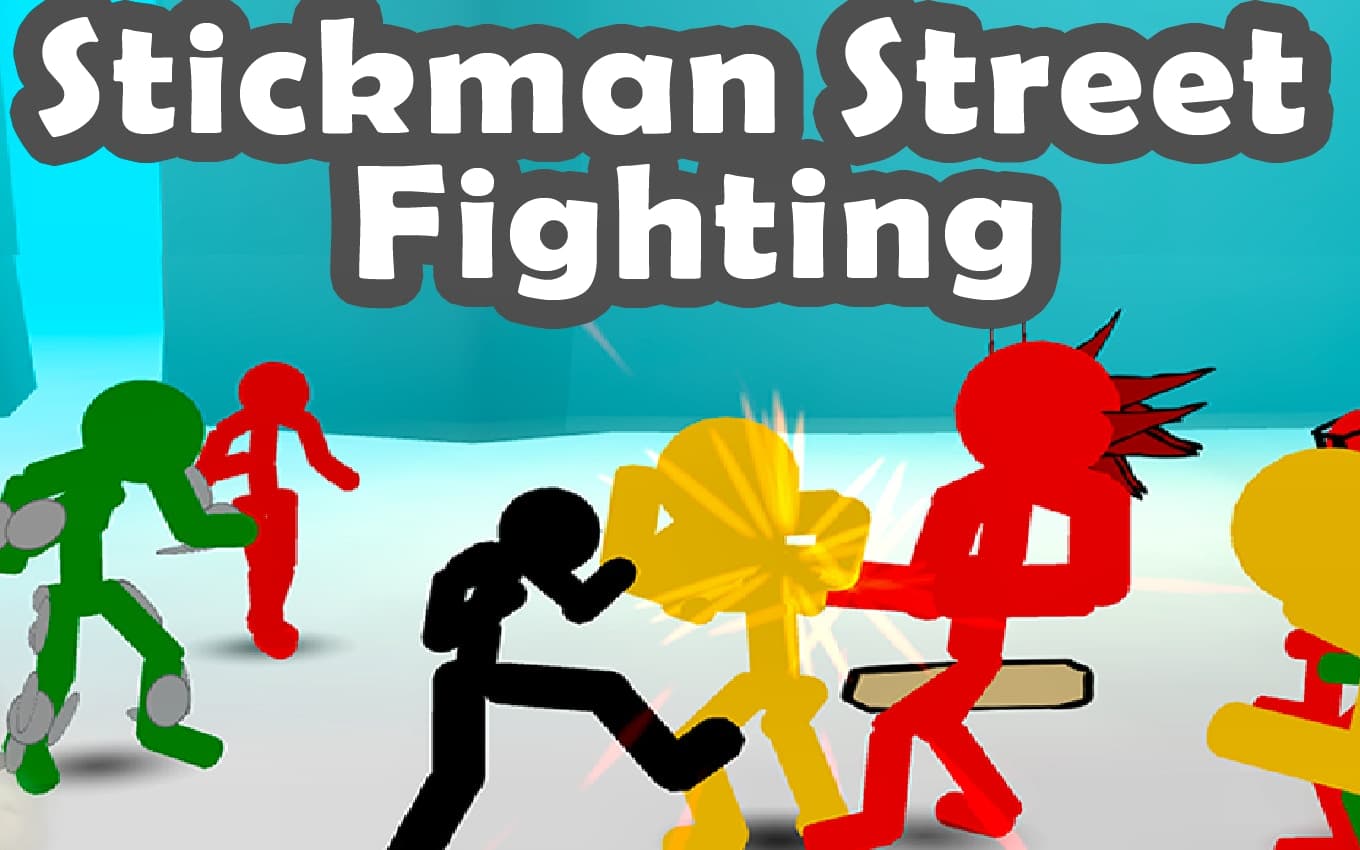 Stickman Street Fighting 3D - Screenshot 1